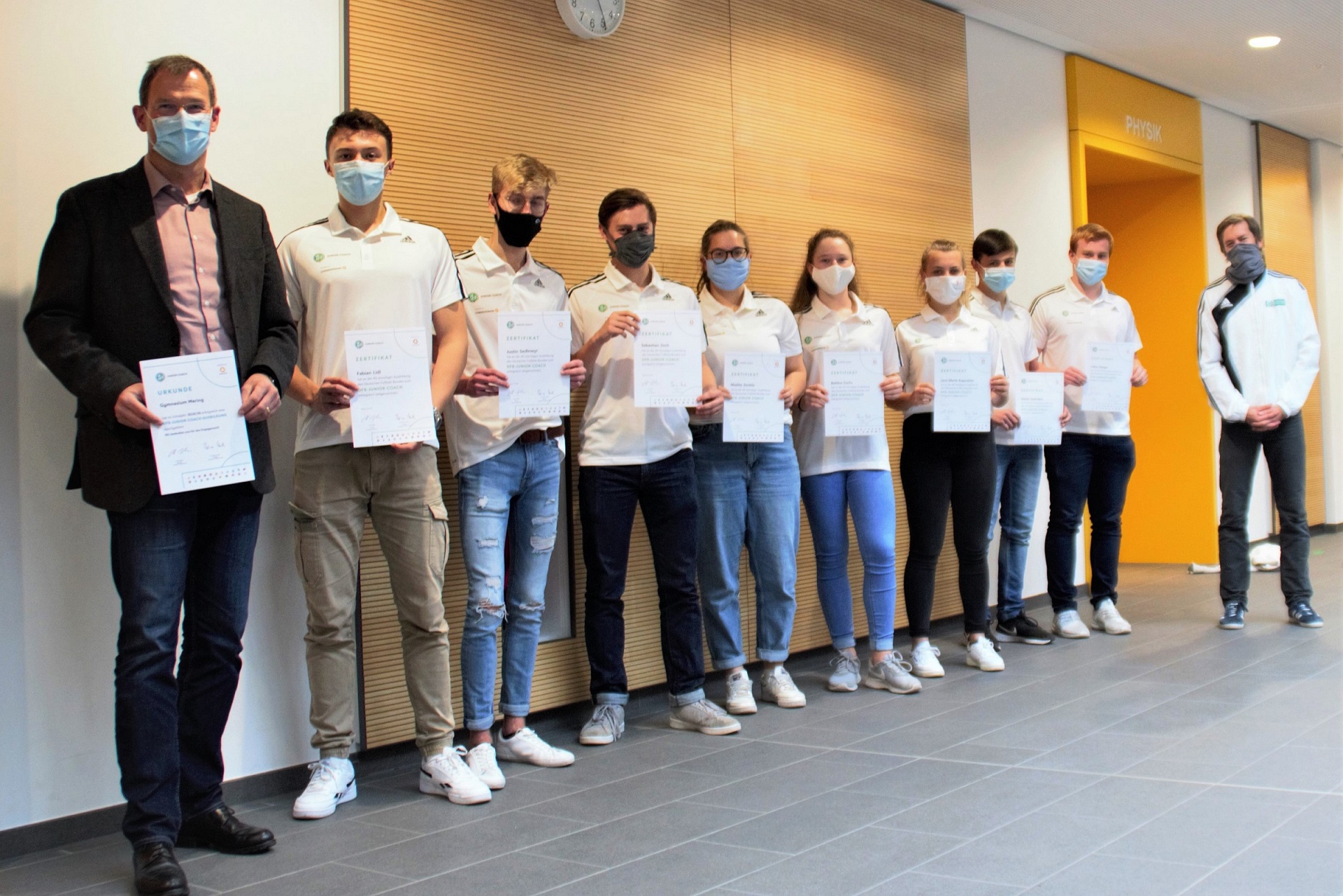 Urkundenverleihung HP Zeitung